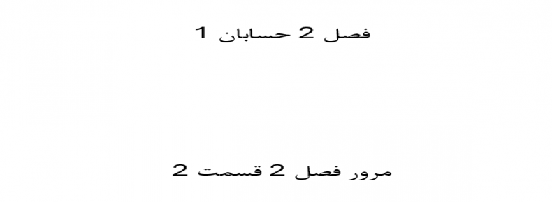 مرور فصل 2 حسابان 1 قسمت 2